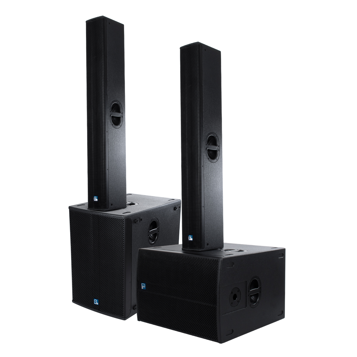 GloboStar® FDB K806+K118BAS 98027-98028-SET PA Column System - Ενεργό Αυτοενισχυόμενο Σετ Ηχείων & Subwoofer Column Κολωνάτο με Ψηφιακό Ενισχυτή SA2.68 AC 220V/50-60Hz -1200W RMS/4Ω + 960W RMS/6Ω (8640W Peak) - IP20 - Μαύρο - Σετ 4 Τεμαχίων 4 GloboStar® FDB K806+K118BAS 98027-98028-SET PA Column System - Ενεργό Αυτοενισχυόμενο Σετ Ηχείων & Subwoofer Column Κολωνάτο με Ψηφιακό Ενισχυτή SA2.68 AC 220V/50-60Hz -1200W RMS/4Ω + 960W RMS/6Ω (8640W Peak) - IP20 - Μαύρο - Σετ 4 Τεμαχίων - Image 2