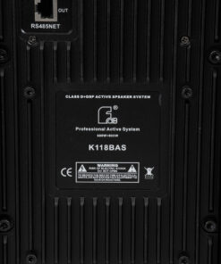 GLOBOSTAR® FDB K118BAS 98028 Επιδαπέδιο Ενεργό Αυτοενισχυόμενο PA Subwoofer Κολωνάτο Σύστημα με Ψηφιακό Ενισχυτή DSP SA2.68 AC 220V/50-60Hz - 600W RMS/4Ω + 600W RMS/4Ω (2400W Peak) - 1 x 18" Inches LF - IP20 - Μαύρο - Μ47.5 x Π71 x Υ70cm - 2 Χρόνια Εγγύηση 34 98028 8