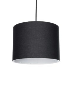 GloboStar® GLOBOSTAR® BLAZE 203-0109 Μοντέρνο Κρεμαστό Φωτιστικό Οροφής με Ντουί 1 x E27 AC 220-240V IP20 - Μαύρο - Μ22 x Π22 x Υ20cm