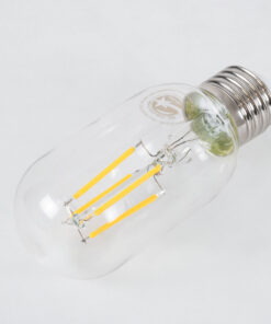 Alternative view of GloboStar® 99018 Λάμπα LED Long Filament E27 T45 Σωλήνας 4W 400lm 360° AC 220-240V IP20 Φ4.5 x Υ11cm Θερμό Λευκό 2700K με Διάφανο Γυαλί - Dimmable - 3 Years Warranty