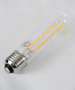 GloboStar® 99019 Λάμπα LED Long Filament E27 T30 Σωλήνας 4W 400lm 360° AC 220-240V IP20 Φ3 x Υ13.5cm Θερμό Λευκό 2700K με Διάφανο Γυαλί - Dimmable - 3 Years Warranty 10 99019 4