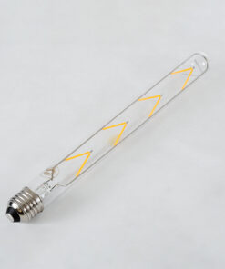 GloboStar® 99020 Λάμπα LED Long Filament E27 T30 Σωλήνας 8W 800lm 360° AC 220-240V IP20 Φ3 x Υ30cm Θερμό Λευκό 2700K με Διάφανο Γυαλί - Dimmable - 3 Years Warranty 10 99020 4