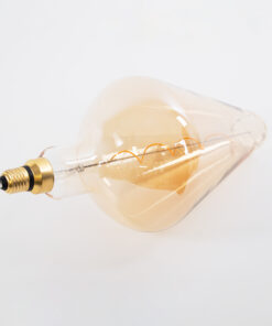 GloboStar® 99022 Λάμπα LED Soft S Spiral Filament E27 BA200 ROCKET Γλόμπος 6W 420lm 360° AC 220-240V IP20 Φ20 x Υ41.5cm Ultra Θερμό Λευκό 2200K με Μελί Γυαλί - Dimmable - 3 Years Warranty 10 99022 4