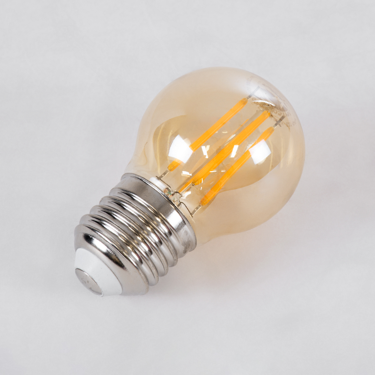 GloboStar® 99034 Λάμπα LED Long Filament E27 G45 Γλομπάκι 4W 350lm 360° AC 220-240V IP20 Φ4.5 x Υ7.5cm Ultra Θερμό Λευκό 2200K με Μελί Γυαλί - Dimmable - 3 Years Warranty 5 GloboStar® 99034 Λάμπα LED Long Filament E27 G45 Γλομπάκι 4W 350lm 360° AC 220-240V IP20 Φ4.5 x Υ7.5cm Ultra Θερμό Λευκό 2200K με Μελί Γυαλί - Dimmable - 3 Years Warranty - Image 3