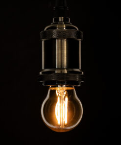 GloboStar® 99035 Λάμπα LED Long Filament E27 G45 Γλομπάκι 5W 450lm 360° AC 220-240V IP20 Φ4.5 x Υ7.5cm Ultra Θερμό Λευκό 2200K με Μελί Γυαλί - Dimmable - 3 Years Warranty 11 99035 5