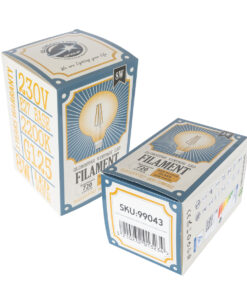 GloboStar® 99043 Λάμπα LED Long Filament E27 G125 Γλόμπος 8W 720lm 360° AC 220-240V IP20 Φ12.5 x Υ18cm Ultra Θερμό Λευκό 2200 K με Μελί Γυαλί Dimmable - 3 Χρόνια Εγγύηση 11 99043 6