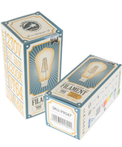 GloboStar® 99047 Λάμπα LED Long Filament E27 ST64 Αχλάδι 10W 900lm 360° AC 220-240V IP20 Φ6.4 x Υ14cm Ultra Θερμό Λευκό 2200K με Μελί Γυαλί Dimmable - 3 Χρόνια Εγγύηση 11 99047 6