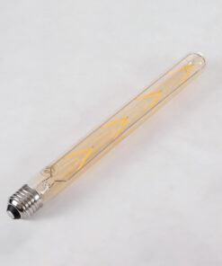 GloboStar® 99050 Λάμπα LED Long Filament E27 T30 Σωλήνας 8W 720lm 360° AC 220-240V IP20 Φ3 x Υ30cm Ultra Θερμό Λευκό 2200K με Μελί Γυαλί - Dimmable - 3 Years Warranty 10 99050 4