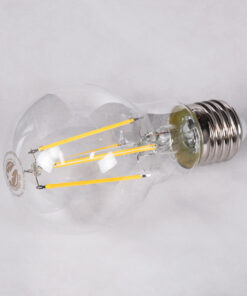 Alternative view of GloboStar® 99053 Λάμπα LED Long Filament E27 A60 Γλόμπος 10W 1100lm 360° AC 220-240V IP20 Φ6 x Υ10.5cm Φυσικό Λευκό 4000K με Διάφανο Γυαλί - Dimmable - 3 Χρόνια Εγγύηση