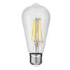 GloboStar® 99056 Λάμπα LED Long Filament E27 ST64 Αχλάδι 10W 1100lm 360° AC 220-240V IP20 Φ6.4 x Υ14cm Φυσικό Λευκό 4000K με Διάφανο Γυαλί - Dimmable - 3 Years Warranty 1 GloboStar® GloboStar® 99056 Λάμπα LED Long Filament E27 ST64 Αχλάδι 10W 1100lm 360° AC 220-240V IP20 Φ6.4 x Υ14cm Φυσικό Λευκό 4000K με Διάφανο Γυαλί - Dimmable - 3 Years Warranty