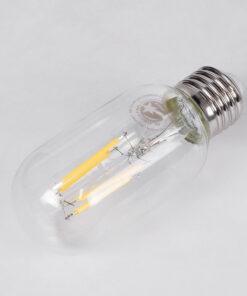 Alternative view of GloboStar® 99057 Λάμπα LED Long Filament E27 T45 Σωλήνας 4W 440lm 360° AC 220-240V IP20 Φ4.5 x Υ11cm Φυσικό Λευκό 4000K με Διάφανο Γυαλί - Dimmable - 3 Years Warranty