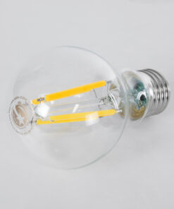 Alternative view of GloboStar® 99083 Λάμπα LED Long Filament E27 A60 Γλόμπος 4W 840lm 360° AC 220-240V IP20 Φ6 x Υ11cm Θερμό Λευκό 2700K με Διάφανο Γυαλί - Pro Series 210lm/W - A Ενεργειακή Κλάση - 3 Χρόνια Εγγύηση
