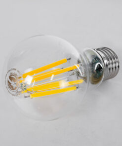 Alternative view of GloboStar® 99087 Λάμπα LED Long Filament E27 A60 Γλόμπος 7W 1470lm 360° AC 220-240V IP20 Φ6 x Υ11cm Θερμό Λευκό 2700K με Διάφανο Γυαλί - Pro Series 210lm/W - A Ενεργειακή Κλάση - 3 Χρόνια Εγγύηση