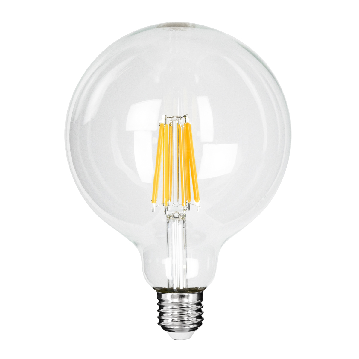 GloboStar® 99089 Λάμπα LED Long Filament E27 G125 Γλόμπος 7W 1470lm 360° AC 220-240V IP20 Φ12.5 x Υ13.8cm Θερμό Λευκό 2700K με Διάφανο Γυαλί - Pro Series 210lm/W - A Ενεργειακή Κλάση - 3 Χρόνια Εγγύηση 3 GloboStar® GloboStar® 99089 Λάμπα LED Long Filament E27 G125 Γλόμπος 7W 1470lm 360° AC 220-240V IP20 Φ12.5 x Υ13.8cm Θερμό Λευκό 2700K με Διάφανο Γυαλί - Pro Series 210lm/W - A Ενεργειακή Κλάση - 3 Χρόνια Εγγύηση