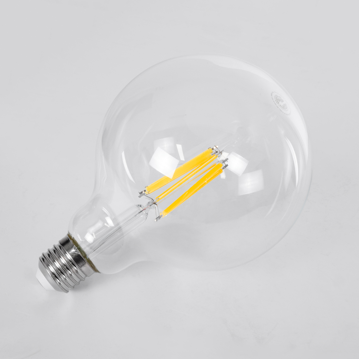 GloboStar® 99089 Λάμπα LED Long Filament E27 G125 Γλόμπος 7W 1470lm 360° AC 220-240V IP20 Φ12.5 x Υ13.8cm Θερμό Λευκό 2700K με Διάφανο Γυαλί - Pro Series 210lm/W - A Ενεργειακή Κλάση - 3 Χρόνια Εγγύηση 5 GloboStar® 99089 Λάμπα LED Long Filament E27 G125 Γλόμπος 7W 1470lm 360° AC 220-240V IP20 Φ12.5 x Υ13.8cm Θερμό Λευκό 2700K με Διάφανο Γυαλί - Pro Series 210lm/W - A Ενεργειακή Κλάση - 3 Χρόνια Εγγύηση - Image 3
