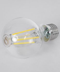 Alternative view of GloboStar® 99091 Λάμπα LED Long Filament E27 A60 Γλόμπος 4W 840lm 360° AC 220-240V IP20 Φ6 x Υ11cm Φυσικό Λευκό 4000K με Διάφανο Γυαλί - Pro Series 210lm/W - A Ενεργειακή Κλάση - 3 Χρόνια Εγγύηση