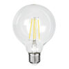 GloboStar® GloboStar® 99092 Λάμπα LED Long Filament E27 G95 Γλόμπος 4W 840lm 360° AC 220-240V IP20 Φ9.5 x Υ13.8cm Φυσικό Λευκό 4000K με Διάφανο Γυαλί - Pro Series 210lm/W - A Ενεργειακή Κλάση - 3 Χρόνια Εγγύηση