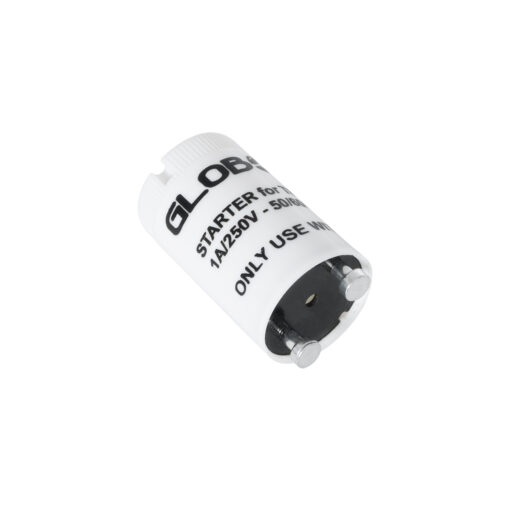 GloboStar® GloboStar® 99099 Starter για Λάμπες LED Τύπου Φθορισμού T8 G13 Θερμοπλαστικό Max 1A AC 250V IP20 Φ2 x Μ3.8cm - 3 Χρόνια Εγγύηση
