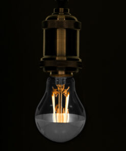 GloboStar® GloboStar® 99103 Λάμπα E27 A60 Γλόμπος με Ανεστραμμένο Χρώμιο Καθρέπτη LED FILAMENT 8W 880 lm 320° AC 85-265V Edison Retro με Διάφανο-Χρώμιο Γυαλί Θερμό Λευκό 2700 K Dimmable