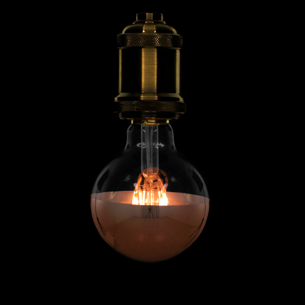 GloboStar® 99112 Λάμπα E27 G80 Γλόμπος με Ανεστραμμένο Χάλκινο Καθρέπτη LED FILAMENT 4W 400 lm 320° AC 85-265V Edison Retro με Διάφανο-Χάλκινο Γυαλί Ultra Θερμό Λευκό 2200 K Dimmable 2 GloboStar® GloboStar® 99112 Λάμπα E27 G80 Γλόμπος με Ανεστραμμένο Χάλκινο Καθρέπτη LED FILAMENT 4W 400 lm 320° AC 85-265V Edison Retro με Διάφανο-Χάλκινο Γυαλί Ultra Θερμό Λευκό 2200 K Dimmable