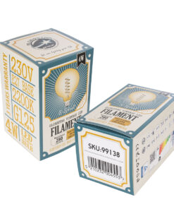 GloboStar® 99138 Λάμπα LED Soft S Spiral Filament E27 G125 Γλόμπος 4W 280lm 360° AC 220-240V IP20 Φ12.5 x Υ18cm Ultra Θερμό Λευκό 2200K με Μελί Γυαλί - Dimmable - 3 Years Warranty 12 99138 6