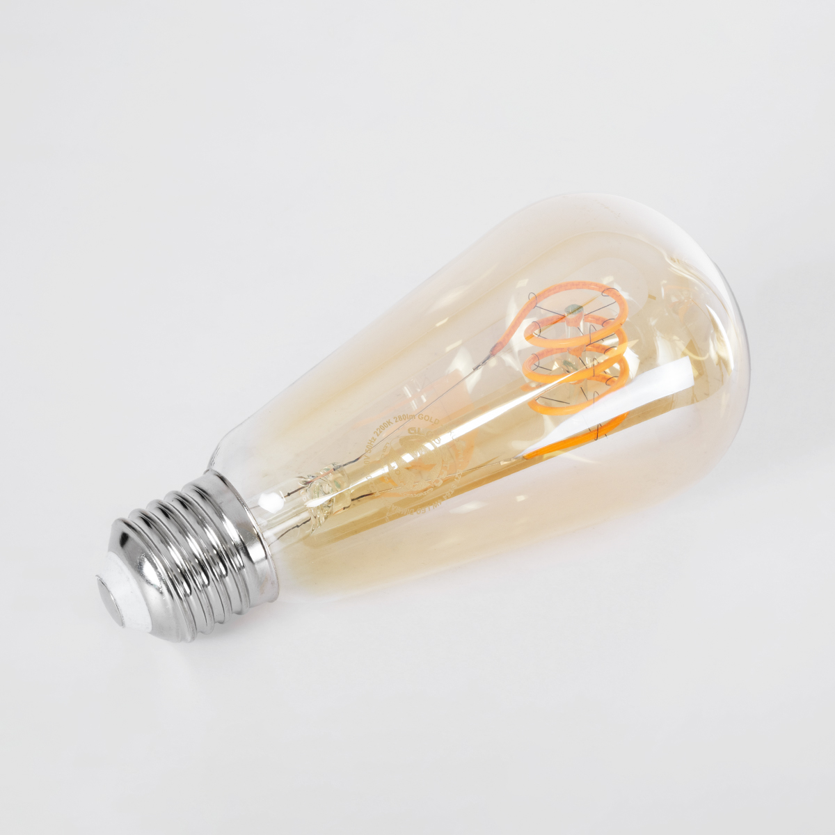 GloboStar® 99141 Λάμπα LED Soft T Spiral Filament E27 ST64 Αχλάδι 4W 280lm 360° AC 220-240V IP20 Φ6.4 x Υ14cm Ultra Θερμό Λευκό 2200K με Μελί Γυαλί Dimmable - 3 Χρόνια Εγγύηση 4 GloboStar® 99141 Λάμπα LED Soft T Spiral Filament E27 ST64 Αχλάδι 4W 280lm 360° AC 220-240V IP20 Φ6.4 x Υ14cm Ultra Θερμό Λευκό 2200K με Μελί Γυαλί Dimmable - 3 Χρόνια Εγγύηση - Image 3