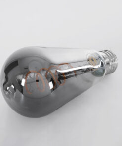 Alternative view of GloboStar® 99145 Λάμπα LED Soft S Spiral Filament E27 ST64 Αχλάδι 4W 280lm 360° AC 220-240V IP20 Φ6.4 x Υ14cm Θερμό Λευκό 2700K με Φιμέ Γυαλί Dimmable - 3 Χρόνια Εγγύηση