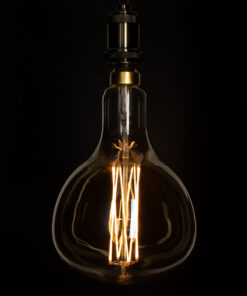 GloboStar® 99169 Λάμπα LED Long Filament E27 ER180 PAPAYAS Γλόμπος 8W 720lm 360° AC 220-240V IP20 Φ18 x Υ30cm Ultra Θερμό Λευκό 2200K με Μελί Γυαλί - Dimmable - 3 Years Warranty 11 99169 5