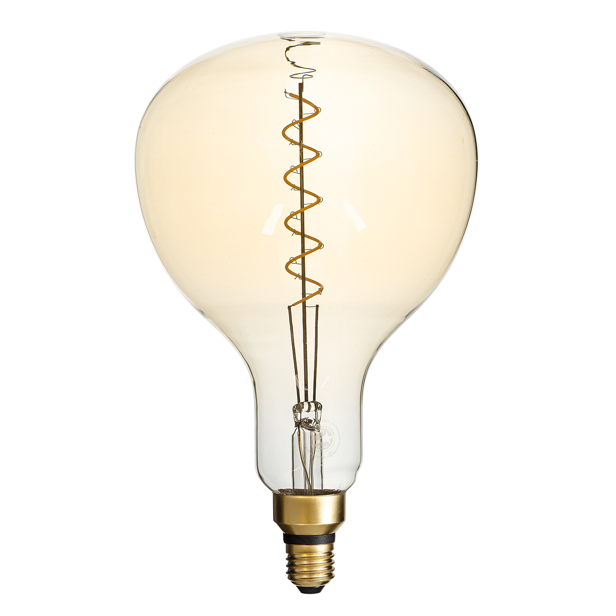 GloboStar® 99171 Λάμπα LED Soft S Spiral Filament E27 ER180 PAPAYAS Γλόμπος 6W 420lm 360° AC 220-240V IP20 Φ18 x Υ30cm Ultra Θερμό Λευκό 2200K με Μελί Γυαλί - Dimmable - 3 Years Warranty 3 GloboStar® GloboStar® 99171 Λάμπα LED Soft S Spiral Filament E27 ER180 PAPAYAS Γλόμπος 6W 420lm 360° AC 220-240V IP20 Φ18 x Υ30cm Ultra Θερμό Λευκό 2200K με Μελί Γυαλί - Dimmable - 3 Years Warranty