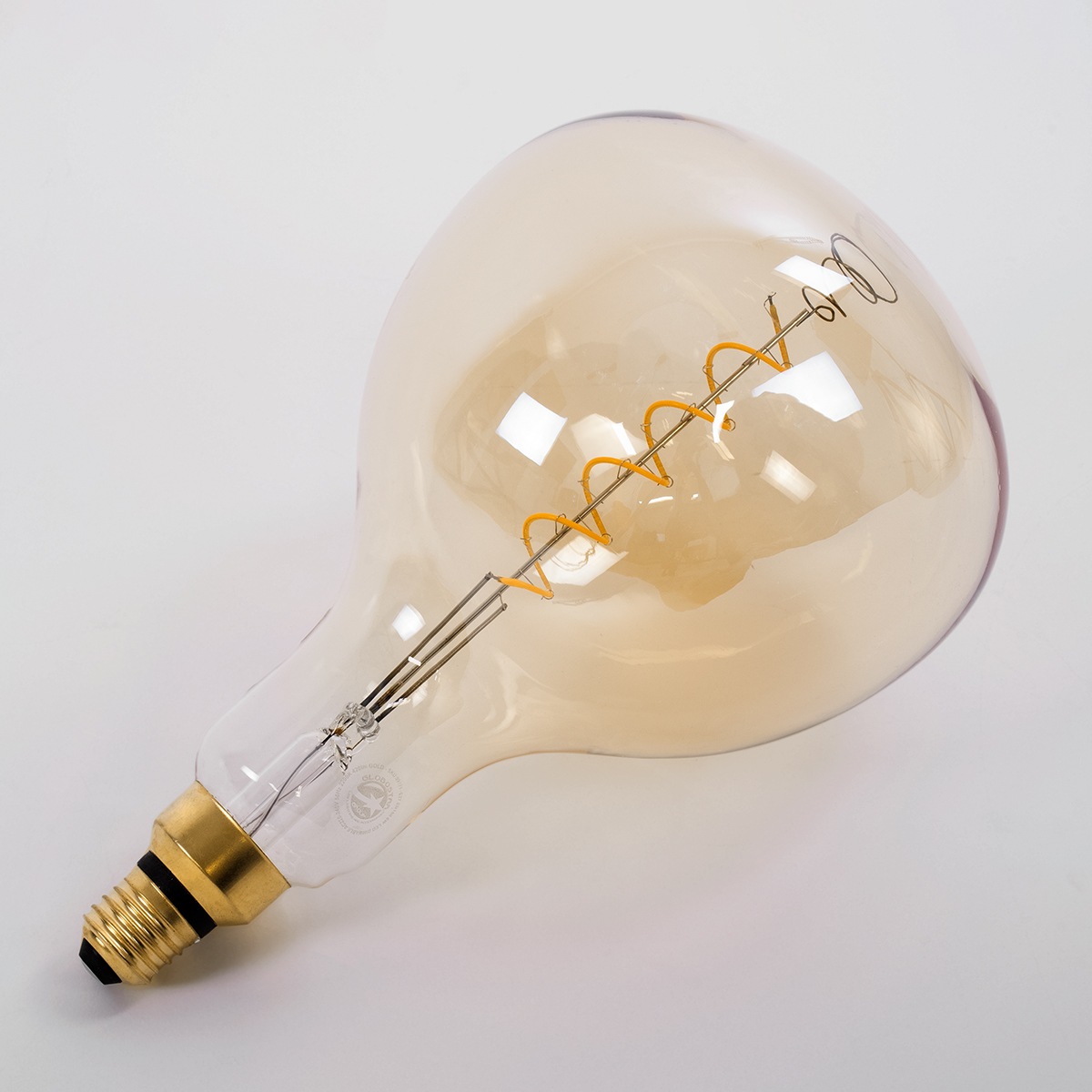 GloboStar® 99171 Λάμπα LED Soft S Spiral Filament E27 ER180 PAPAYAS Γλόμπος 6W 420lm 360° AC 220-240V IP20 Φ18 x Υ30cm Ultra Θερμό Λευκό 2200K με Μελί Γυαλί - Dimmable - 3 Years Warranty 5 GloboStar® 99171 Λάμπα LED Soft S Spiral Filament E27 ER180 PAPAYAS Γλόμπος 6W 420lm 360° AC 220-240V IP20 Φ18 x Υ30cm Ultra Θερμό Λευκό 2200K με Μελί Γυαλί - Dimmable - 3 Years Warranty - Image 3