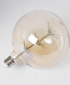 Alternative view of GloboStar® 99210 Λάμπα LED MTX Diode HP E27 BLL150 MTX BALLOON Γλόμπος 1.6W 140lm 360° AC 220-240V IP20 Φ15 x Υ19.5cm Ultra Θερμό Λευκό 2200K με Μελί Γυαλί - 3 Χρόνια Εγγύηση