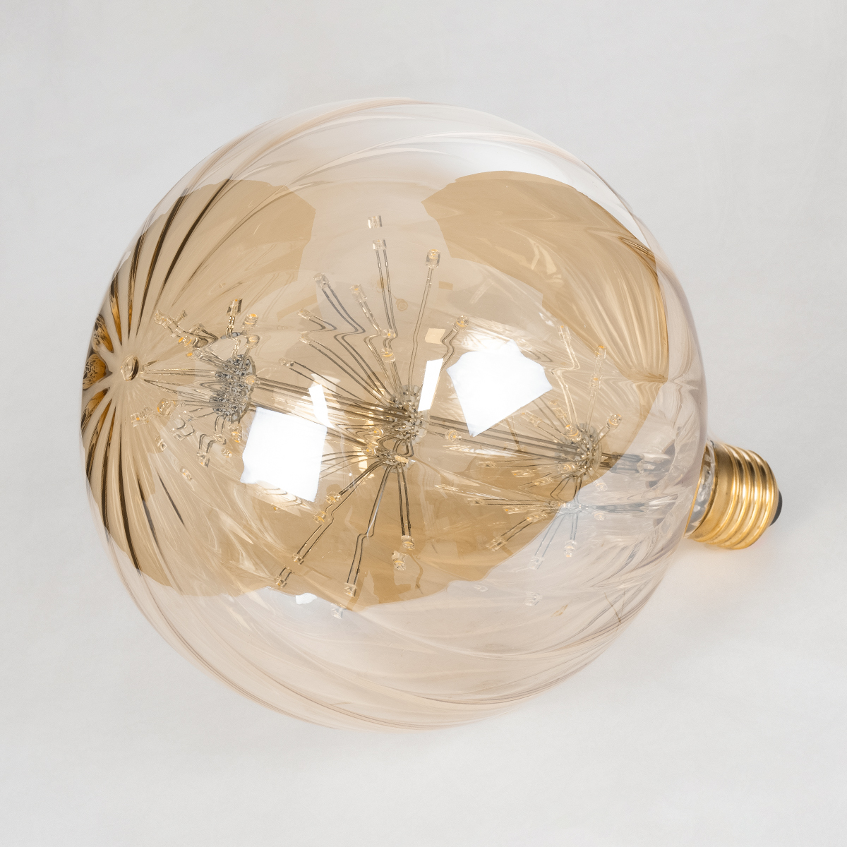 GloboStar® 99211 Λάμπα LED MTX Diode HP E27 G150 PUMPKIN Γλόμπος 1.6W 140lm 360° AC 220-240V IP20 Φ15 x Υ19cm Ultra Θερμό Λευκό 2200K με Μελί Γυαλί - 3 Χρόνια Εγγύηση 4 GloboStar® 99211 Λάμπα LED MTX Diode HP E27 G150 PUMPKIN Γλόμπος 1.6W 140lm 360° AC 220-240V IP20 Φ15 x Υ19cm Ultra Θερμό Λευκό 2200K με Μελί Γυαλί - 3 Χρόνια Εγγύηση - Image 2