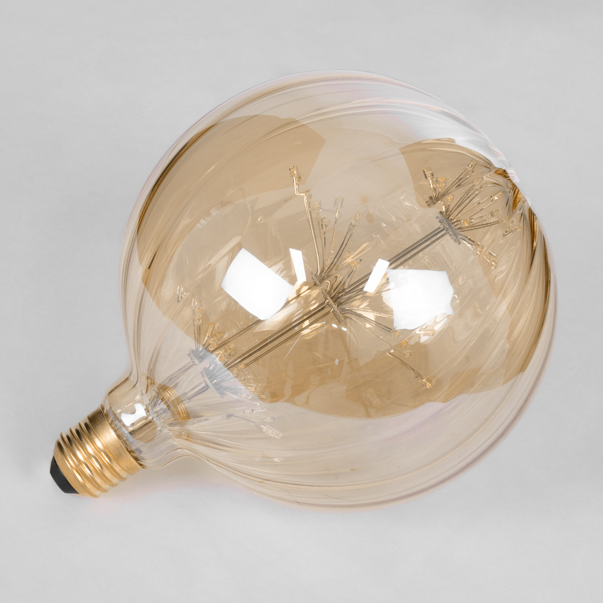 GloboStar® 99211 Λάμπα LED MTX Diode HP E27 G150 PUMPKIN Γλόμπος 1.6W 140lm 360° AC 220-240V IP20 Φ15 x Υ19cm Ultra Θερμό Λευκό 2200K με Μελί Γυαλί - 3 Χρόνια Εγγύηση 5 GloboStar® 99211 Λάμπα LED MTX Diode HP E27 G150 PUMPKIN Γλόμπος 1.6W 140lm 360° AC 220-240V IP20 Φ15 x Υ19cm Ultra Θερμό Λευκό 2200K με Μελί Γυαλί - 3 Χρόνια Εγγύηση - Image 3