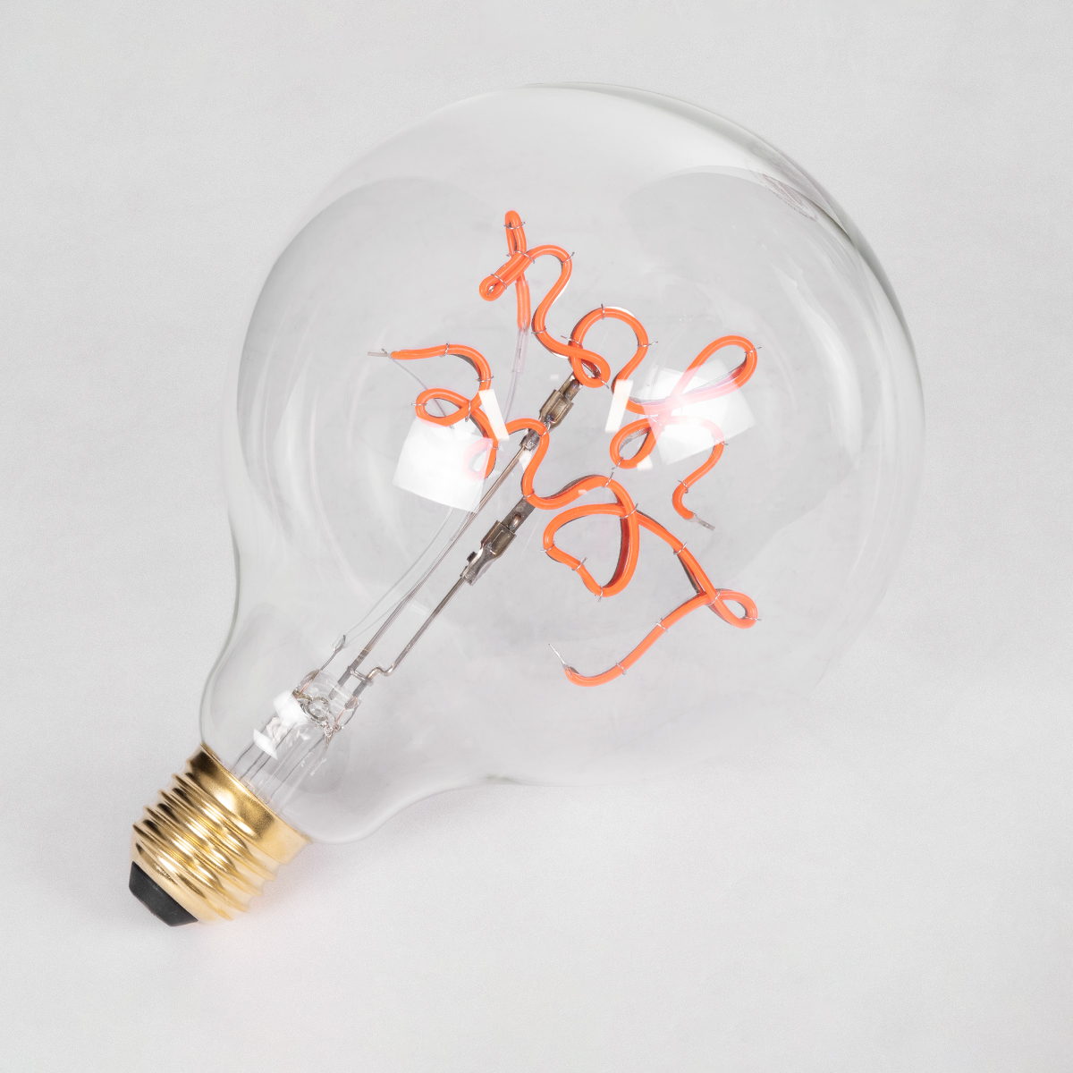 GloboStar® 99260 Λάμπα LED Ultra Thin Soft S Spiral Letter Filament E27 G125 LOVE YOU Γλόμπος 4W 340lm 360° AC 220-240V IP20 Φ12.5 x Υ18cm Κόκκινο με Διάφανο Γυαλί - Dimmable - 3 Years Warranty 6 GloboStar® 99260 Λάμπα LED Ultra Thin Soft S Spiral Letter Filament E27 G125 LOVE YOU Γλόμπος 4W 340lm 360° AC 220-240V IP20 Φ12.5 x Υ18cm Κόκκινο με Διάφανο Γυαλί - Dimmable - 3 Years Warranty - Image 4