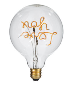 Alternative view of GloboStar® 99261 Λάμπα LED Ultra Thin Soft S Spiral Letter Filament E27 G125 LOVE YOU Γλόμπος 4W 340lm 360° AC 220-240V IP20 Φ12.5 x Υ18cm Ultra Θερμό Λευκό 2200K με Διάφανο Γυαλί - Dimmable - 3 Years Warranty