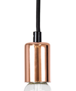 Alternative view of GLOBOSTAR® DOUITO 99422 Μοντέρνο Κρεμαστό Φωτιστικό Οροφής με Ντουί 1 x E27 AC 220-240V IP20 - Χάλκινο - Μ4 x Π4 x Υ110cm