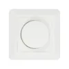GloboStar® GloboStar® 999-0006 Ροοστάτης Dimmer Τοίχου LED AC100-240V 400W IP20 Μ8.4 x Π8.4 x Υ4.5cm