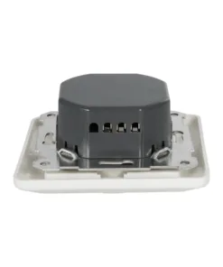 GloboStar® 999-0006 Ροοστάτης Dimmer Τοίχου LED AC100-240V 400W IP20 Μ8.4 x Π8.4 x Υ4.5cm 11 999 0006 6