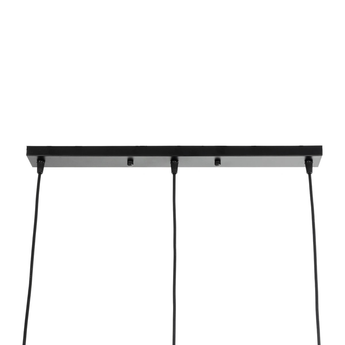 GLOBOSTAR® ELISE 999-0034 Μοντέρνο Κρεμαστό Φωτιστικό Οροφής με Ντουί 3 x E27 AC 220-240V IP20 - Καφέ & Μαύρο - Μ74 x Π9 x Υ40cm 8 GLOBOSTAR® ELISE 999-0034 Μοντέρνο Κρεμαστό Φωτιστικό Οροφής με Ντουί 3 x E27 AC 220-240V IP20 - Καφέ & Μαύρο - Μ74 x Π9 x Υ40cm - Image 7