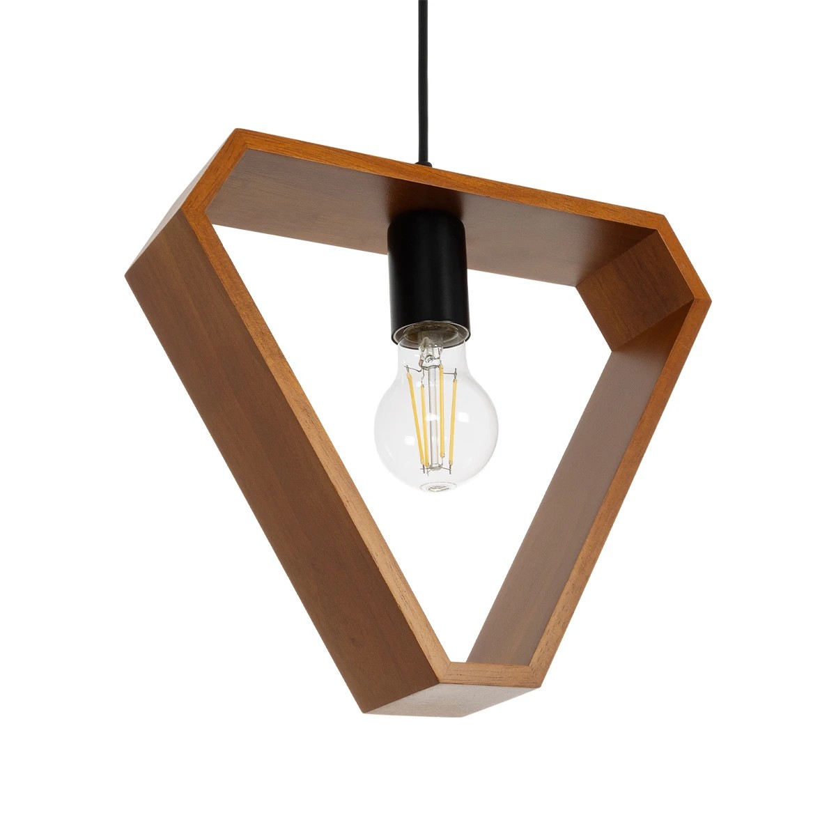 GLOBOSTAR® ELISE 999-0034 Μοντέρνο Κρεμαστό Φωτιστικό Οροφής με Ντουί 3 x E27 AC 220-240V IP20 - Καφέ & Μαύρο - Μ74 x Π9 x Υ40cm 5 GLOBOSTAR® ELISE 999-0034 Μοντέρνο Κρεμαστό Φωτιστικό Οροφής με Ντουί 3 x E27 AC 220-240V IP20 - Καφέ & Μαύρο - Μ74 x Π9 x Υ40cm - Image 4