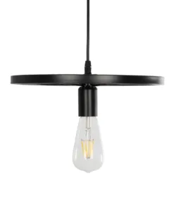 Alternative view of GLOBOSTAR® CASTOR 999-0228 Vintage Κρεμαστό Φωτιστικό Οροφής με Ντουί 1 x E27 AC 220-240V IP20 - Μαύρο - Μ30 x Π30 x Υ11cm