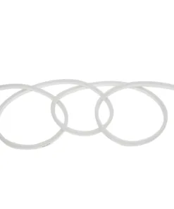 Alternative view of GloboStar® 999-0245 OVALE 120° Degree Neon Flex Epistar LED SMD 5050 1m 18W/m 60LED/m 1260lm/m 120° DC 230V Αδιάβροχη IP68 RGB Dimmable Μ100 x Π2.6 x Υ1.7cm