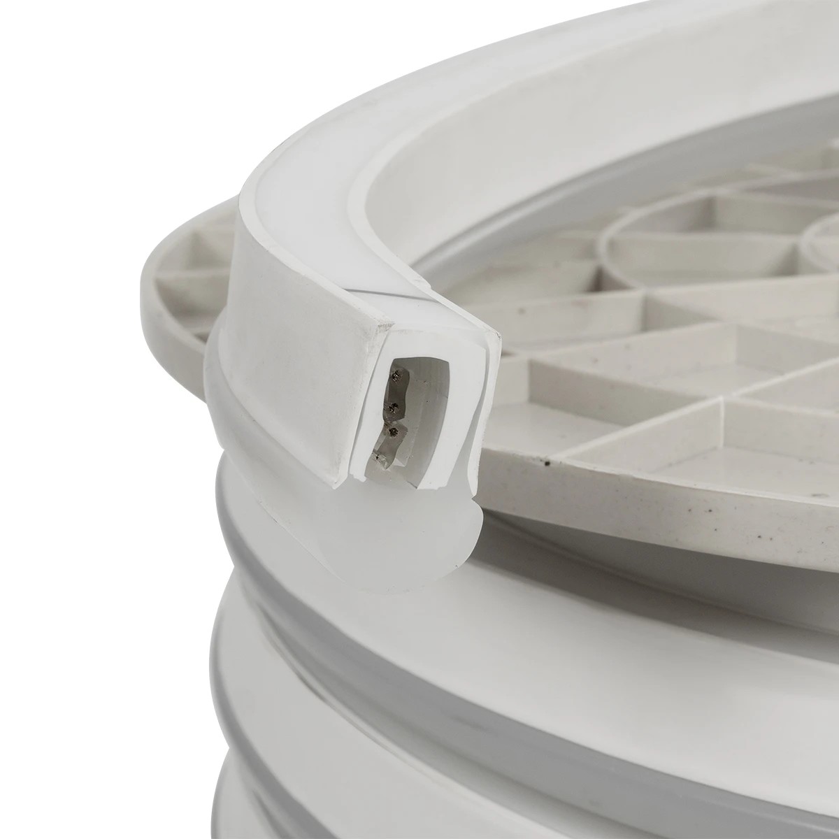 GloboStar® 999-0245 OVALE 120° Degree Neon Flex Epistar LED SMD 5050 1m 18W/m 60LED/m 1260lm/m 120° DC 230V Αδιάβροχη IP68 RGB Dimmable Μ100 x Π2.6 x Υ1.7cm 5 GloboStar® 999-0245 OVALE 120° Degree Neon Flex Epistar LED SMD 5050 1m 18W/m 60LED/m 1260lm/m 120° DC 230V Αδιάβροχη IP68 RGB Dimmable Μ100 x Π2.6 x Υ1.7cm - Image 4