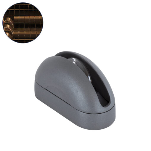 GloboStar® GLOBOSTAR® WINDOW-CURBA 90110 Αρχιτεκτονικό Φωτιστικό Ανάδειξης Παραθύρων Window Light LED 6W 540lm 3x262° DC 24V Αδιάβροχο IP65 Θερμό Λευκό 2700K Dimmable - Γκρι Ανθρακί - Μ12 x Π5.3 x Υ6.5cm - 3 Χρόνια Εγγύηση