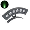 GloboStar® GLOBOSTAR® TREELIGHT-PLANTE 90458 Κυρτή Μπάρα Φωτισμού Wall Washer για Φυτά - Δέντρα LED 6W 510lm 15° DC 24V Αδιάβροχο IP65 Πράσινο Dimmable - Γκρι Ανθρακί - Μ17.5 x Π4.5 x Υ8cm - 3 Χρόνια Εγγύηση