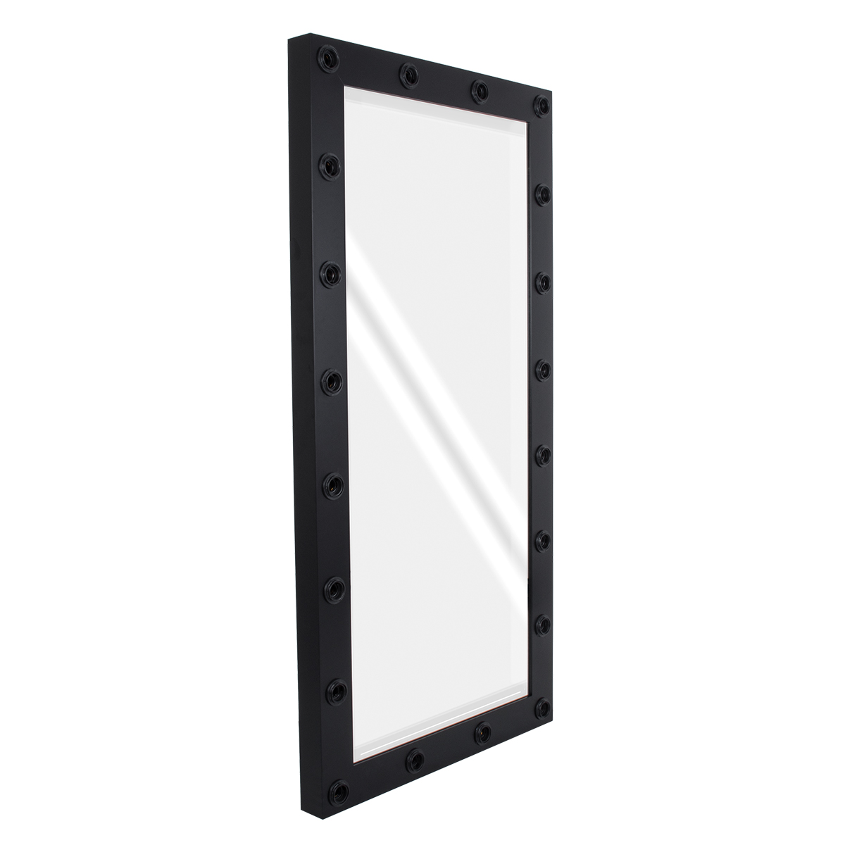 GloboStar® MAKEUP MIRROR-160x80-5 Μοντέρνος Καθρέπτης Μακιγιάζ με Πλαίσιο Φυσικού Ξύλου με Διακόπτη On/Off 20 x E27 AC220-240V - Μ80 x Π7 x Υ160cm - Μαύρος Έβενος 5 GloboStar® MAKEUP MIRROR-160x80-5 Μοντέρνος Καθρέπτης Μακιγιάζ με Πλαίσιο Φυσικού Ξύλου με Διακόπτη On/Off 20 x E27 AC220-240V - Μ80 x Π7 x Υ160cm - Μαύρος Έβενος - Image 4