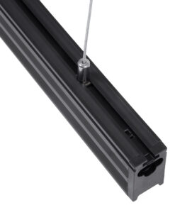 GloboStar® MARKET 61022-P Γραμμικό Κρεμαστό Φωτιστικό Linear LED 18W 2170lm 60° AC 220-240V Μ120 x Π2 x Υ4cm Θερμό Λευκό 2700K - Μαύρο - 3 Years Warranty 22 9d47d8 61022 5