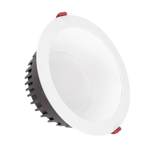 GloboStar® GloboStar® 60195 Χωνευτό LED Panel Downlight Φ22cm 42W 5040lm 60° AC 220-240V IP20 Φ22 x Υ9.5cm Φυσικό Λευκό 4500K - OSRAM LED CHIP TECHNOLOGY - 5 Years Warranty