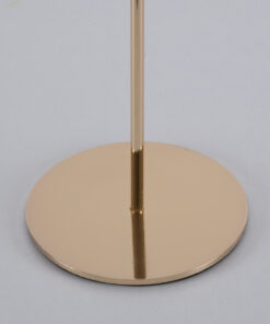 Alternative view of GloboStar® ISABELLA 35104 Κηροπήγιο Μεταλλικό Χάλκινο Φ10 x Υ28.5cm