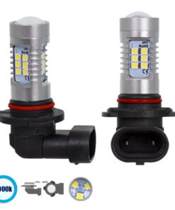 GloboStar® GloboStar® 85605 HB3 9005 JHY Line KIT Βασικού Φωτισμού Αυτοκινήτου & Μοτοσυκλέτας 2nd Generation Can-Bus Series LED SMD 3030 80W 8000lm DC 12V Αδιάβροχο IP65 Ψυχρό Λευκό 6000K